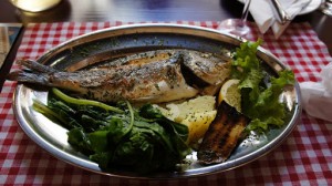 Healthy Italian fish