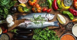Seafood delicacies from Sardinia region