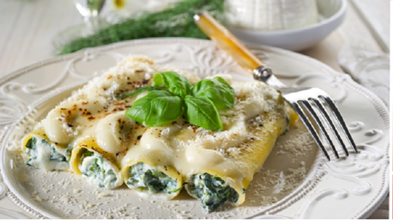 Italian cannelloni