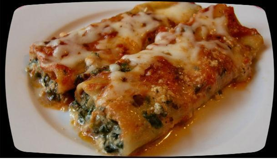 Italian cannelloni