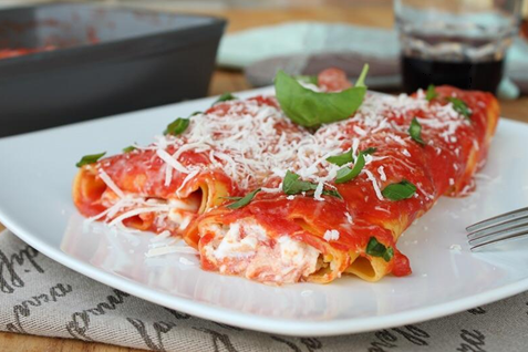 Italian cannelloni