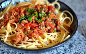 Spaghetti bolognese