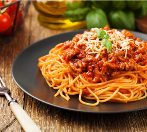 Spaghetti bolognese