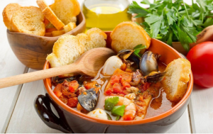 5 top offers for Italian dishes with fish products